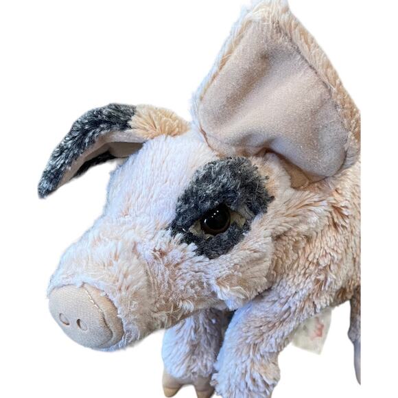 Folkmanis Grunting Pig Hand Puppet Plush Pretend Play 13" Stuffed Animal - Picture 3 of 10